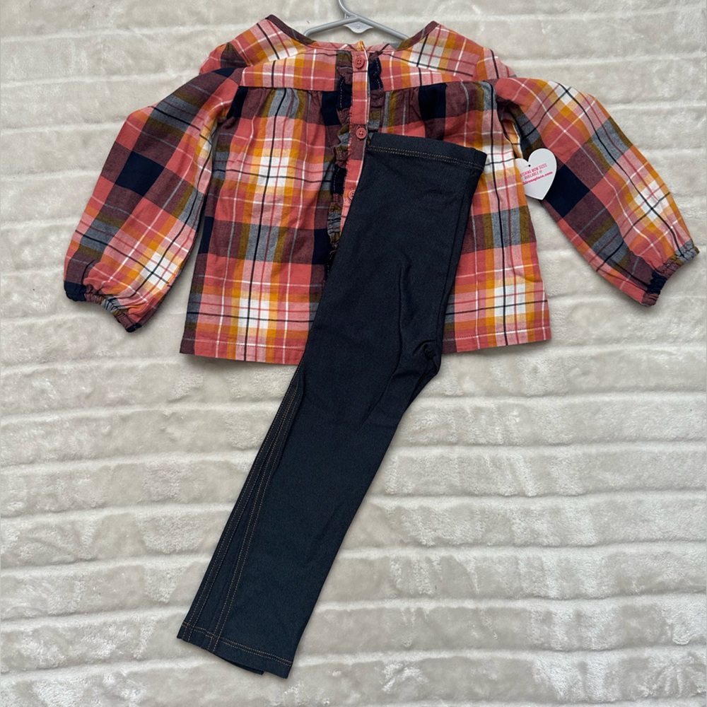 THE CHILDRENS PLACE girls two piece long sleeve set